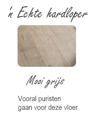 Grijze olie op houten vloer na het schuren in Zoetermeer